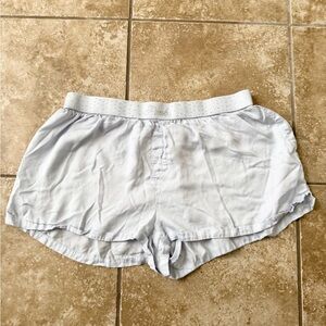 Victoria's Secret Pink Light Blue Boxer Shorts